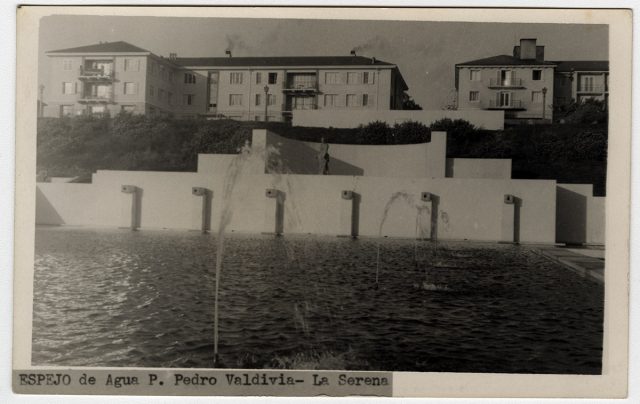 Espejo de agua, P. Pedro de Valdivia - La Serena.