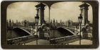 «Alexander III Bridge and the Liberal Arts palace of the Invalides, Paris Exposition 1900»