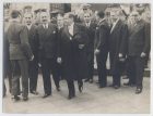 Arturo Alessandri Palma con un grupo de hombres