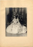 Retrato de Inés Elena Maziéres Granger, Reina de la Primavera de Rancagua de 1947