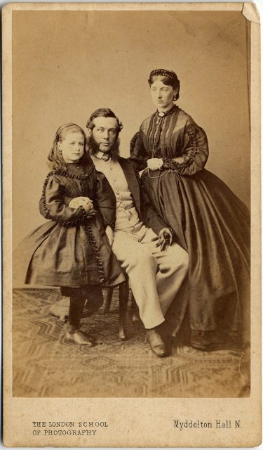 Retrato del señor Morice y familia