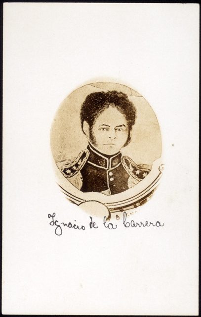 Retrato de Ignacio de la Carrera