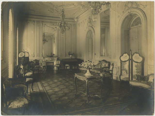 Interior de un palacio