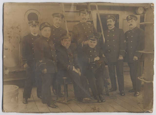 Suboficiales del Crucero Chacabuco