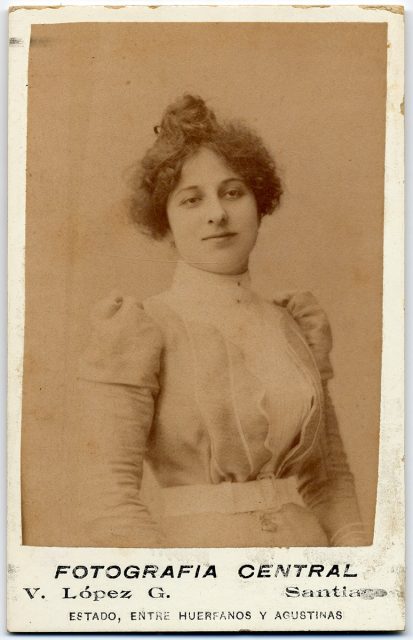 Retrato de María de la Maza Larenas de Claro