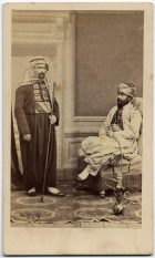 Retrato de dos hombres turcos