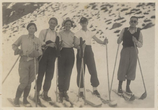 Grupo de esquiar, Lo Valdés.