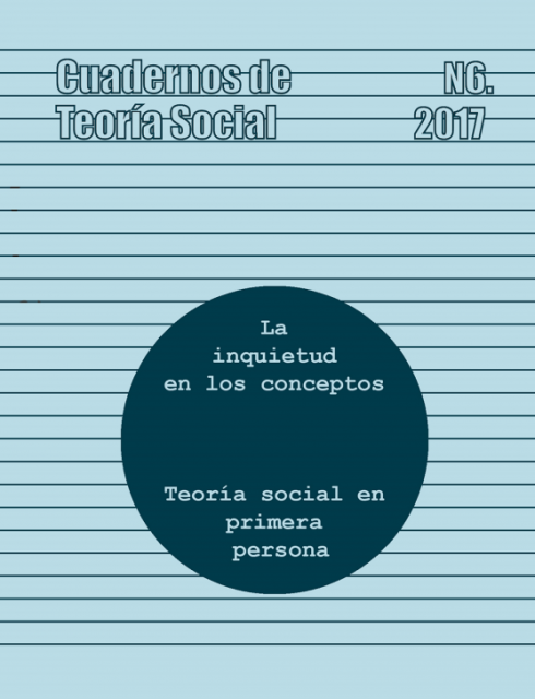 Cuaderno de Teoría Social N°6: La inquietud en los conceptos: Teoría social en primera persona