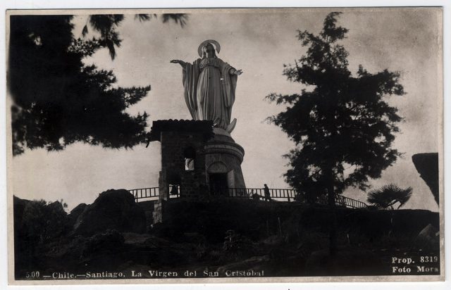 Chile - Santiago, La Virgen del San Cristóbal