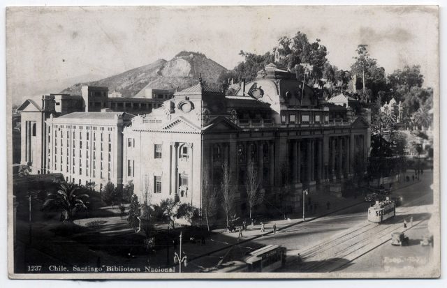 Chile, Santiago Biblioteca Nacional.