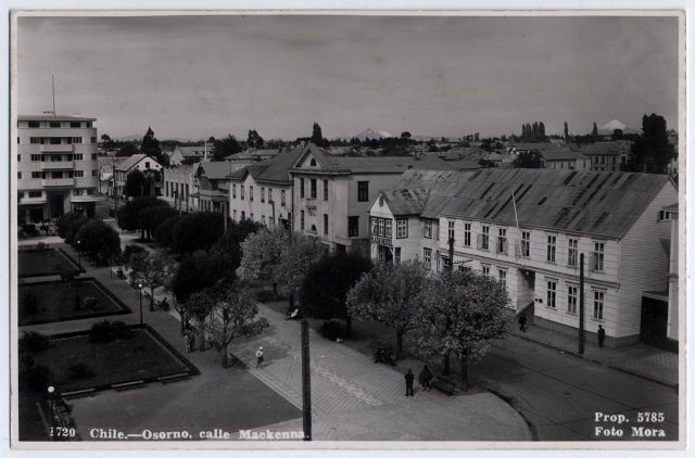 Chile – Osorno, calle Mackenna.