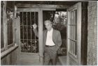 Nicanor Parra  en su casa de La Reina