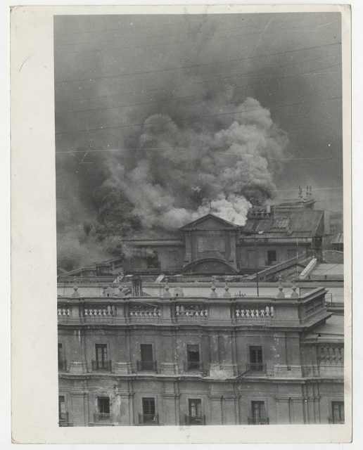 Bombardeo Palacio de La Moneda