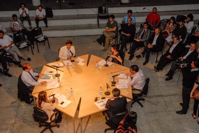 Mesa Gobiernos Locales en Bienal Arquitectura
