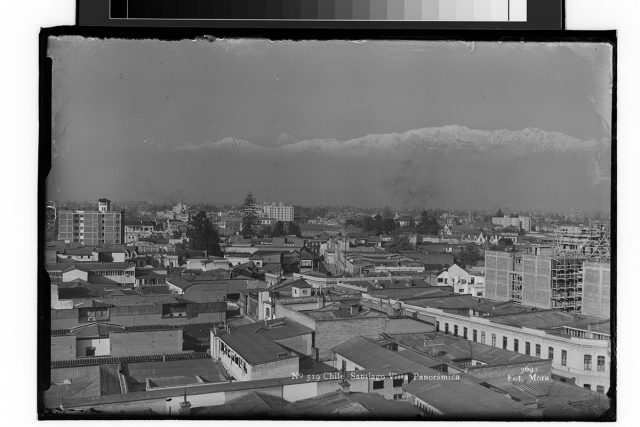 Chile, Santiago Vista Panorámica.