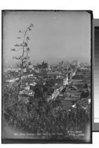 Chile, Santiago visto desde el Sta. Lucía.