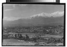 Chile, Santiago visto desde el San Cristóbal.