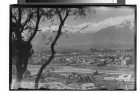 Chile, Santiago visto desde el San Cristóbal.