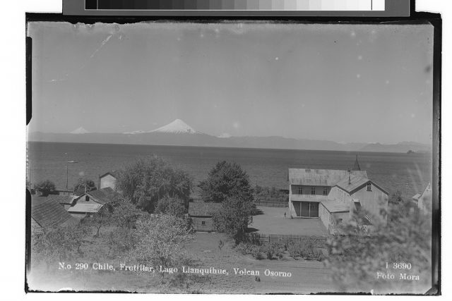 Chile, Frutillar, Lago Llanquihue, Volcán Osorno.