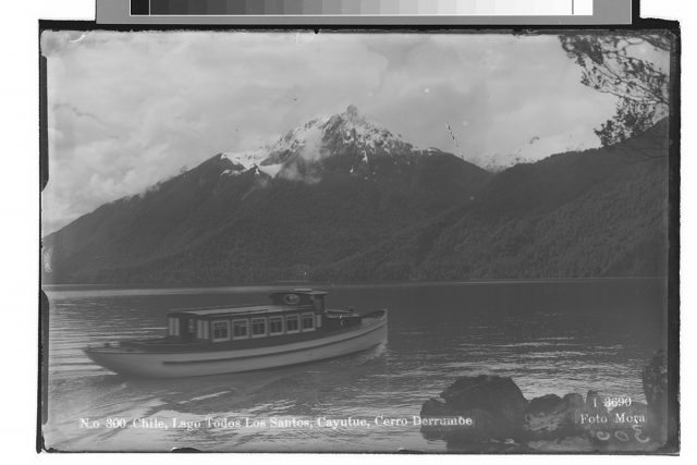Chile, Lago Todos Los Santos, Cayutue, Cerro Derrumbe.