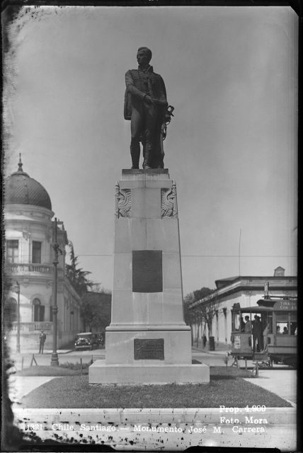 Chile, Santiago – Monumento José M. Carrera.