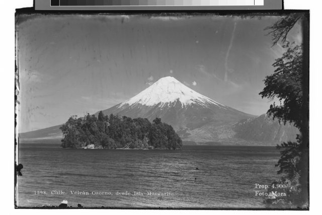 Chile, Volcán Osorno, desde Isla Margarita