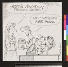 Frascos con aire