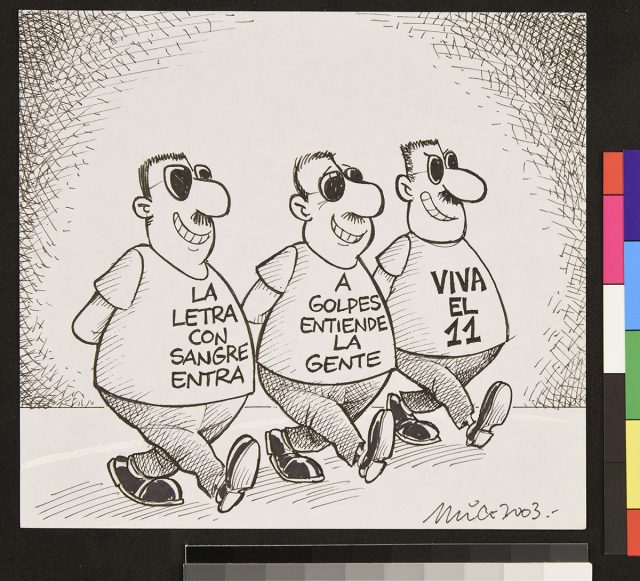 Los tres agentes
