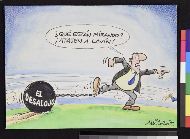El desalojo