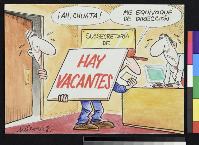 Hay vacantes