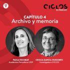 Ciclos, el podcast.  Capítulo 4: Archivo y memoria, con Paula Escobar y Cecilia García-Huidobro