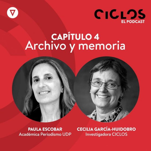 Ciclos, el podcast.  Capítulo 4: Archivo y memoria, con Paula Escobar y Cecilia García-Huidobro