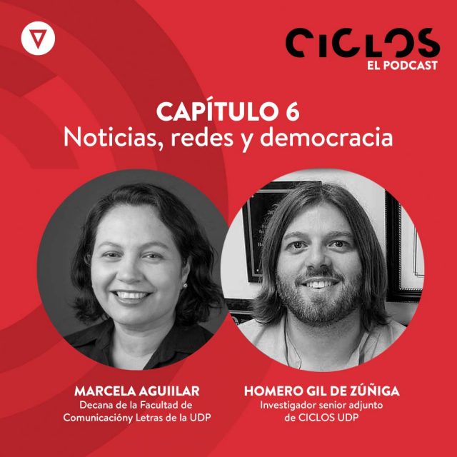Ciclos, el podcast. Capítulo 6: Noticias, redes y democracia, con Marcela Aguilar y Homero Gil de Zúñiga