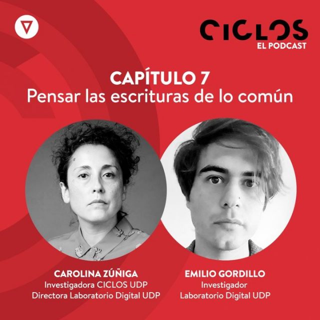 Ciclos, el podcast. Capítulo 7: “Pensar las escrituras de lo común en lo impreso y digital”, con Carolina Zúñiga y Emilio Gordillo