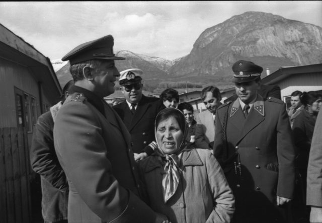 Inauguración población General Carrera, Coyhaique